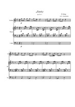 Arietta violin, piano and cello trio
