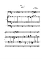 Berceuse Violino, piano and cello trio